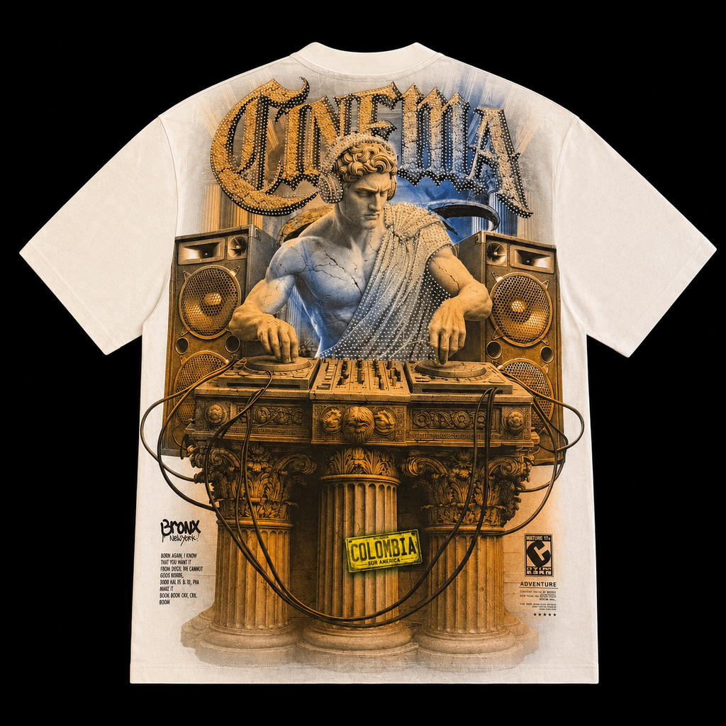 CINEMA UNDERGROUND STATUE DJ COLOMBIA