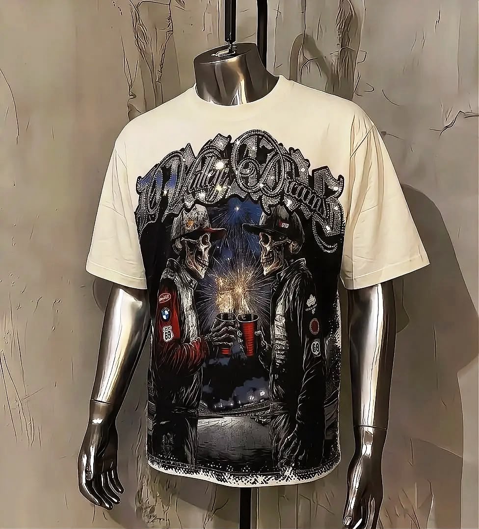 VALLEY DREAMS SKELETON BIKERS💎