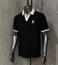 PSYCHO BUNNY OLIVER NEON TIPPED POLO