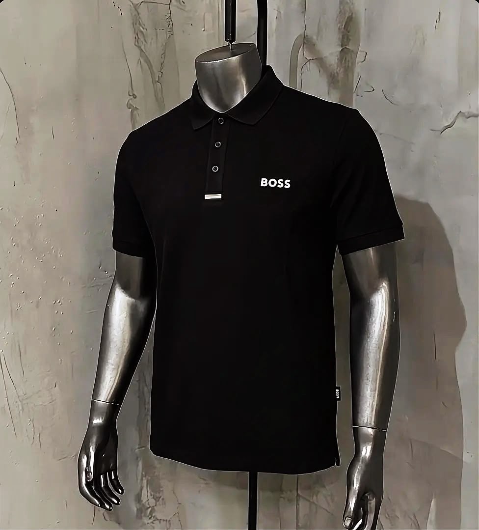 BOSS PAULE SHORT SLEEVED LOGO POLO