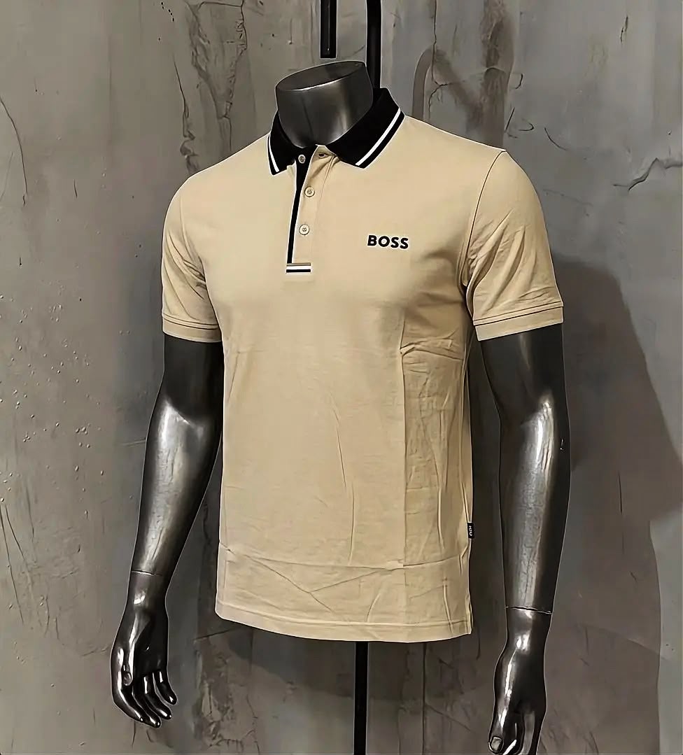BOSS PAULE SHORT SLEEVED LOGO POLO