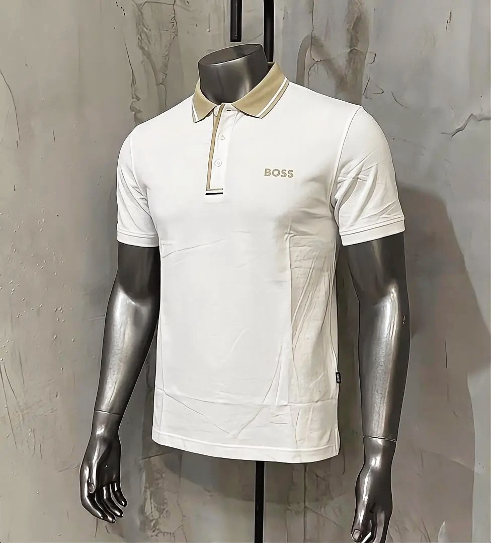BOSS PAULE SHORT SLEEVED LOGO POLO