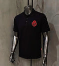 BILLIONAIRE EMBROIDERED CREST PIQUÉ