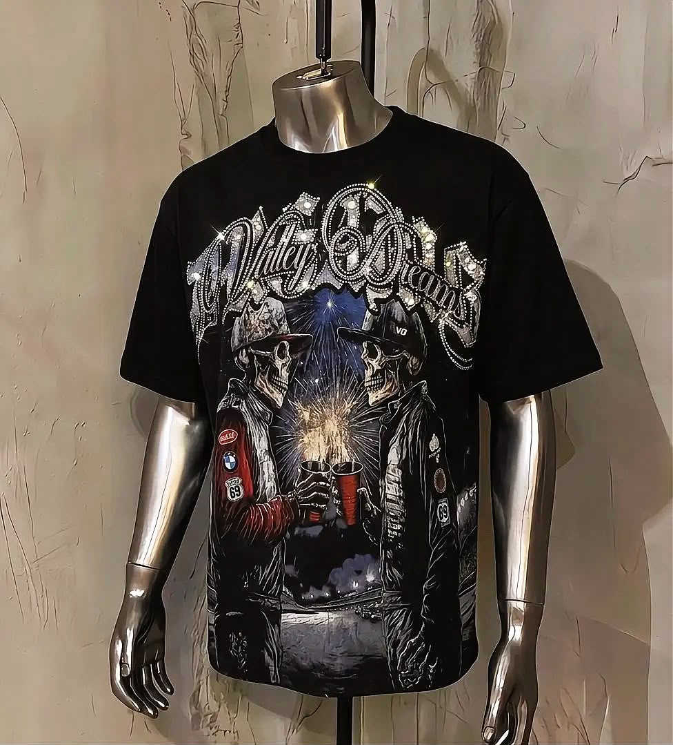 VALLEY DREAMS SKELETON BIKERS💎